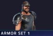 Adventurer Armor Set – Stylized Fantasy RPG download