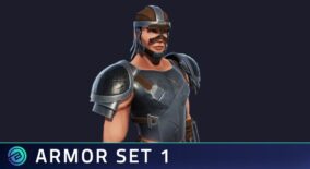 Adventurer Armor Set – Stylized Fantasy RPG download