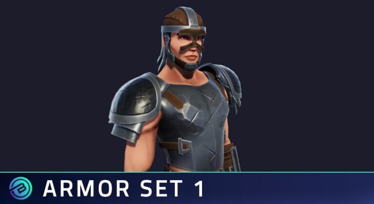 Adventurer Armor Set – Stylized Fantasy RPG download