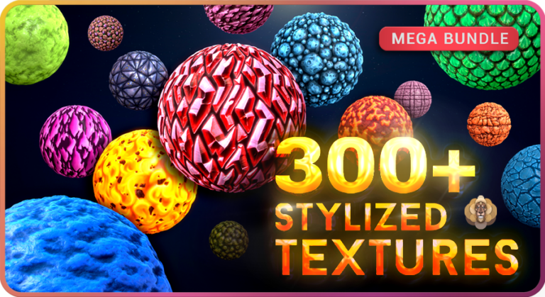 300+ Hand Painted Textures  – Mega Bundle 1 download