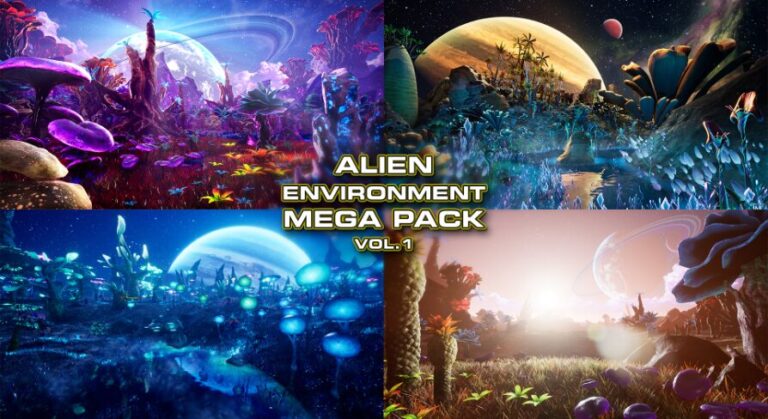 Alien Fantasy Environment Mega Pack Vol.1 download