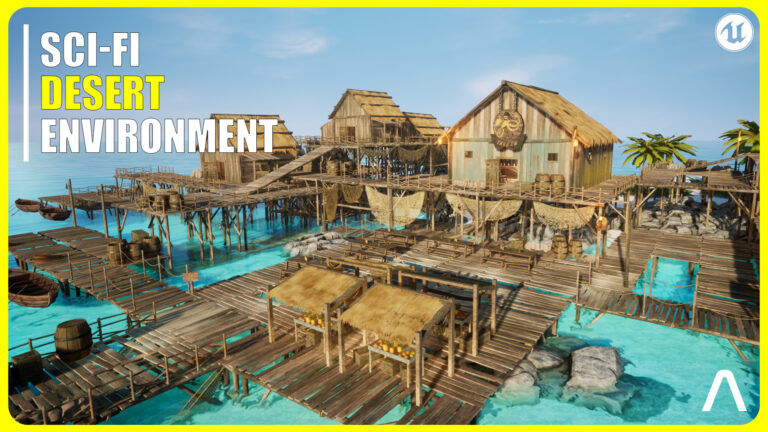 Pirate Stilt Village Island Modular Pack download