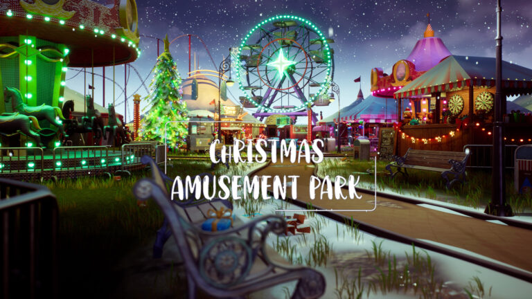 Stylized Christmas Amusement Park ( Stylized Christmas Amusement Christmas 3D ) download