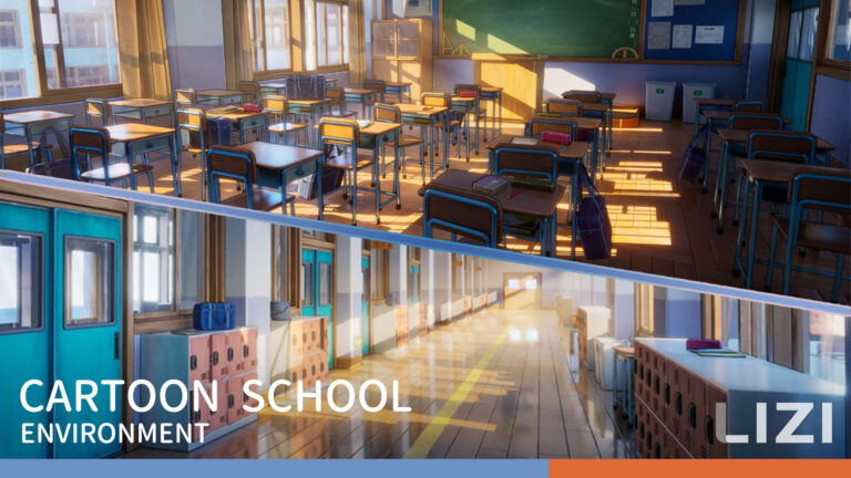 Cartoon Japanese School download