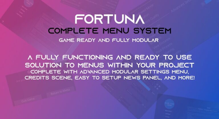 Fortuna Ultimate Menu System download