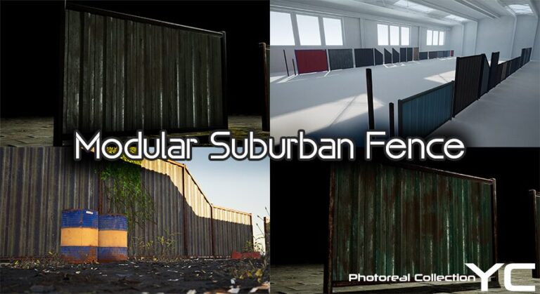 Modular Suburban Metal Fence download