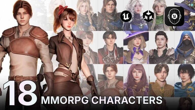 MMORPG Characters – Mega Collection Download