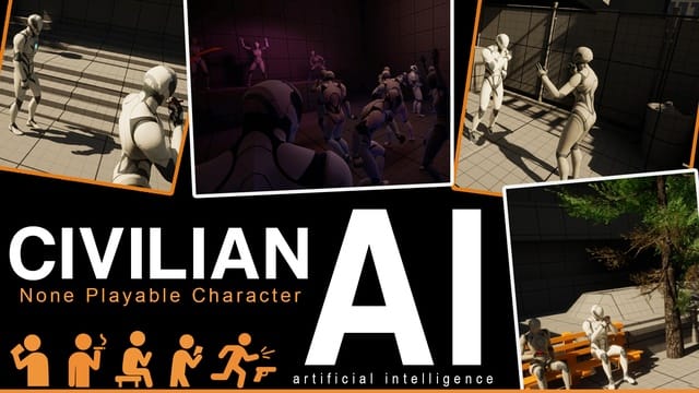 Civilian NPCs AI download