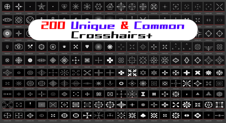 Unique & Common Crosshairs Pack download