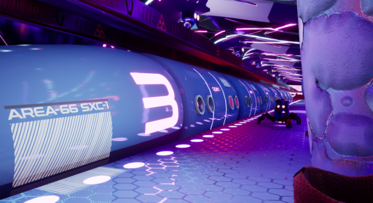 SUBWAY HYPERLOOP TRAIN STATION MODULAR FUTURISTIC SCI FI download