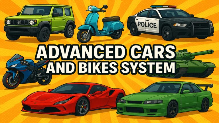 Advanced Cars And Bikes System – Vehicle Physics – Vehicle system – Drift Police download