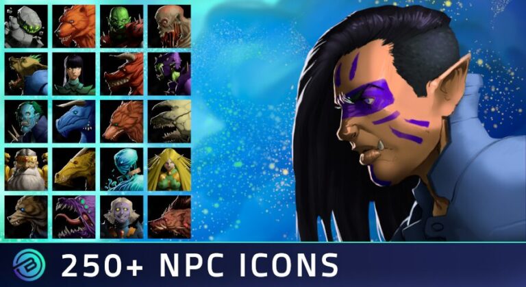250+ NPC Icons – Fantasy RPG download