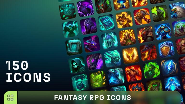 Fantasy RPG Icons Pack #2 download