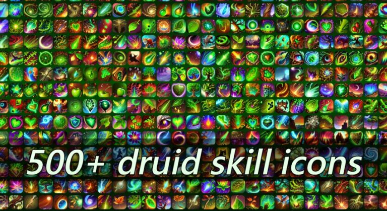 500+ druid skill icons download