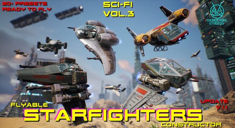 Sci-Fi Vol.3 Flyable Starfighters Constructor download