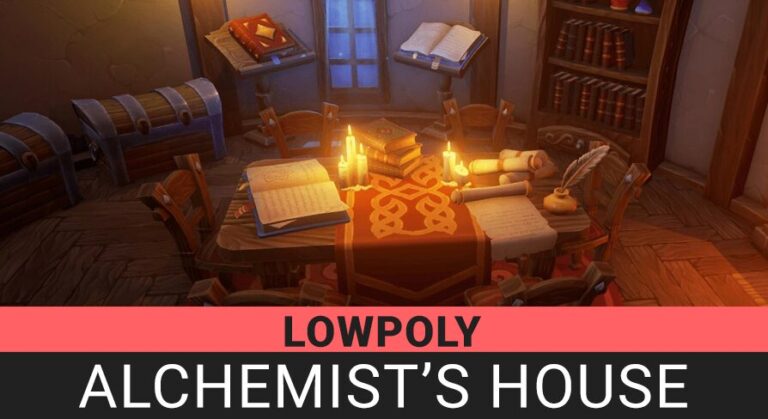 Lowpoly Alchemist’s House download
