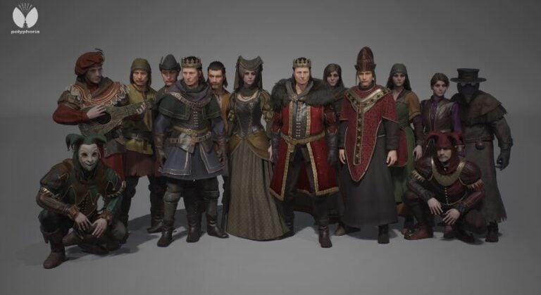 Modular Medieval NPC V2 – Metahuman download