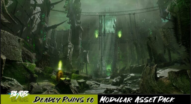 Deadly Ruins – Modular asset pack download