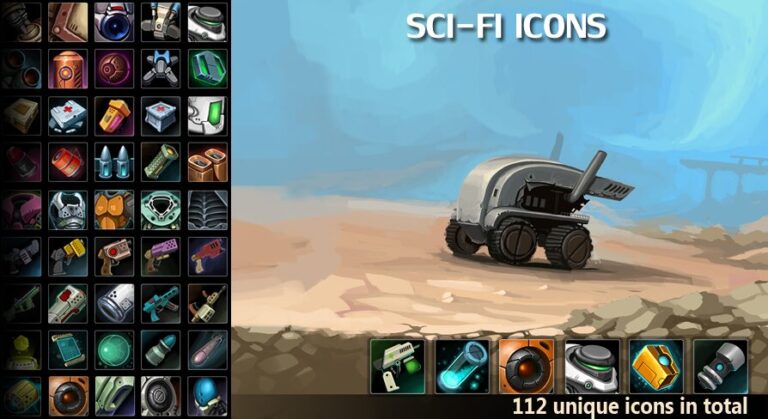SciFi Icons download