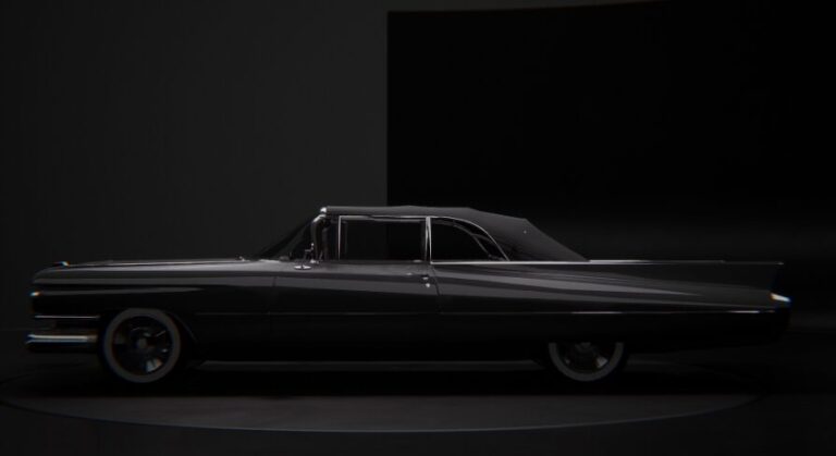 Drivable retro car “Delaton” download