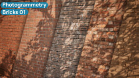 Brick Walls 01 – Scanned Photogrammetry Materials download