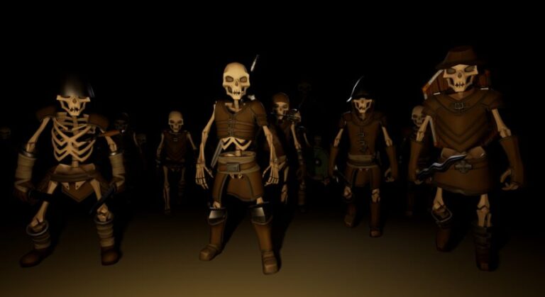 Stylized Modular Skeletons (Bandits) download