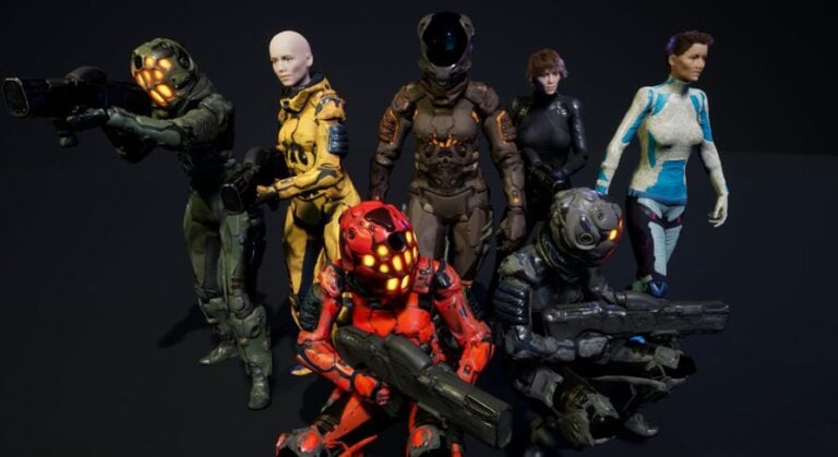 Scifi Unit Female download