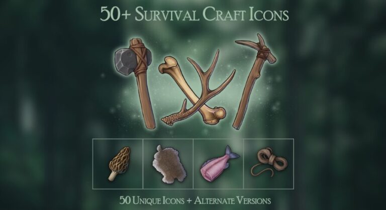 50+ Survival Craft Icons download