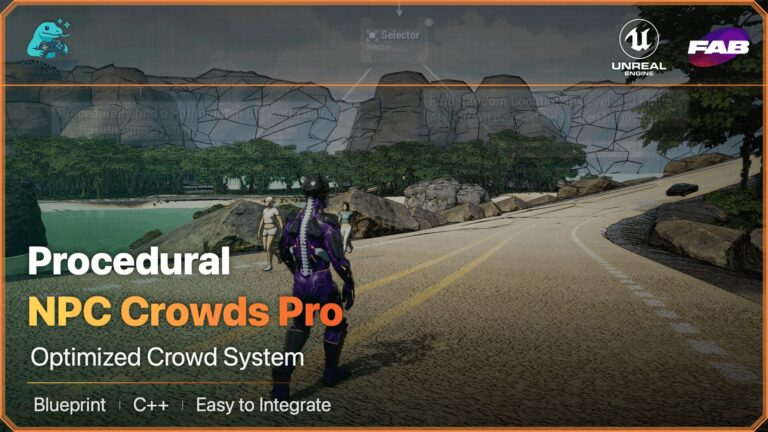 Procedural NPC Crowds Pro download