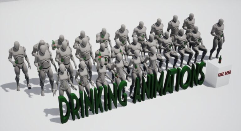 Drinking Animations download