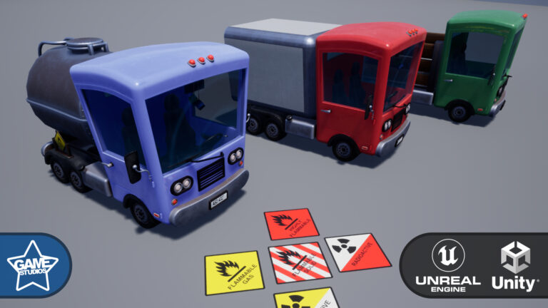 Stylized Truck Pack (Drivable Truck) download