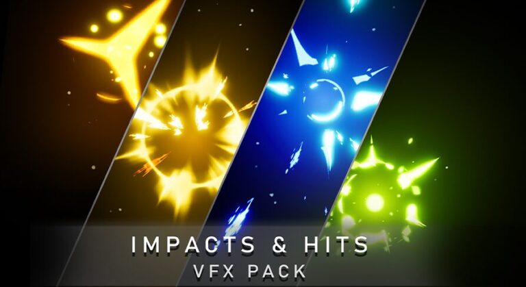 150 Impacts and Hits VFX Pack download