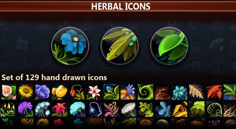 Herbal Icons download