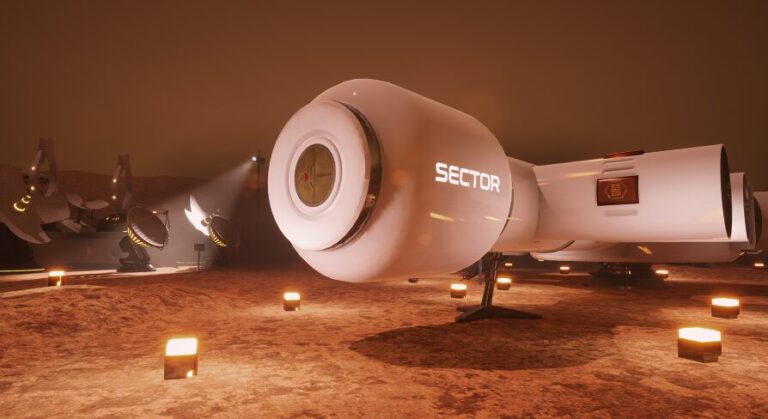 MARS MILITARY WEAPON BASE MODULAR FUTURISTIC SCI-FI download