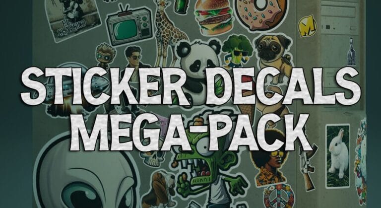 Sticker Decals Mega-pack download