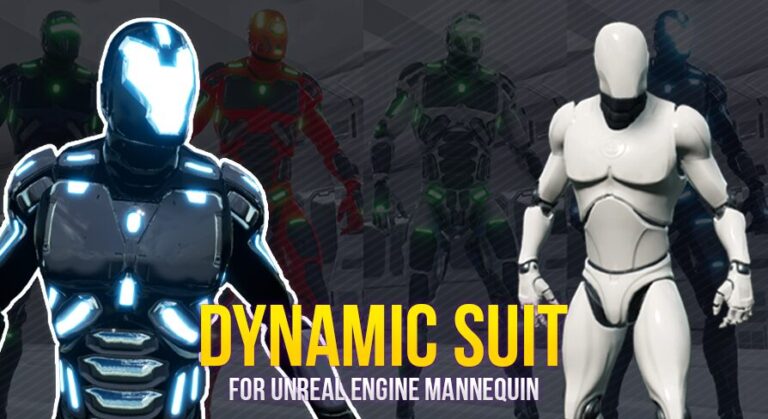 UE4 Mannequin Dynamic Suit Pack (PBR) download