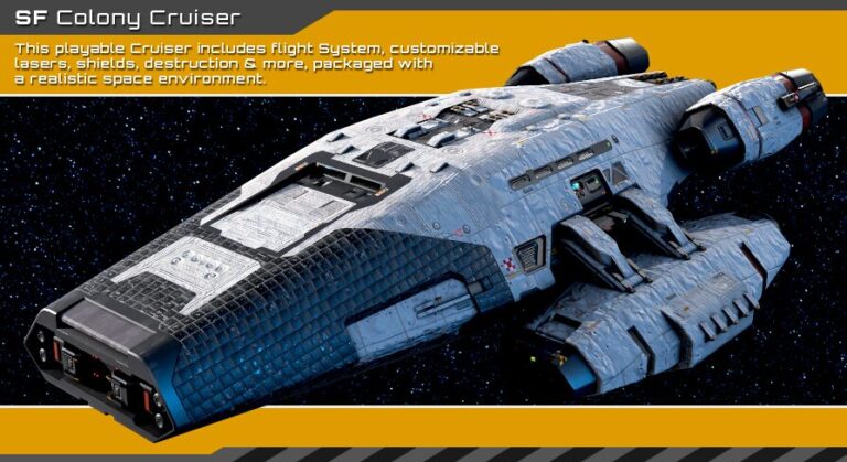 Spaceship Colony Cruiser download