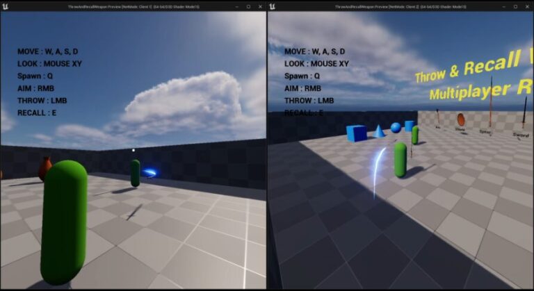 Throw And Recall Weapon Multiplayer Ready download