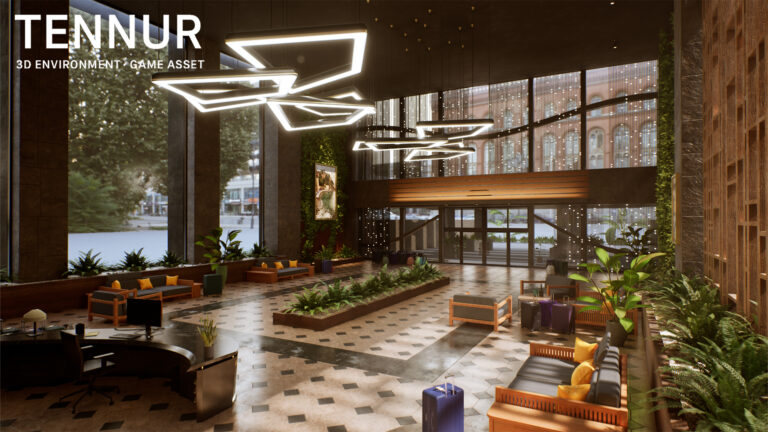 Hotel Lobby Environment ( Motel  Lobby  Lounge Reception ) download