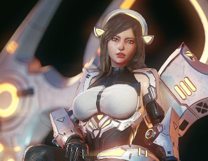 Cyber Lucy – PBR Character Unreal download