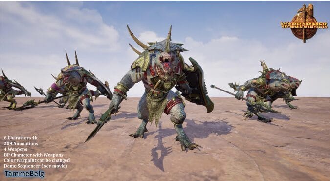 Warhammer: Lizardmen – Saurus Scar-Veteran download