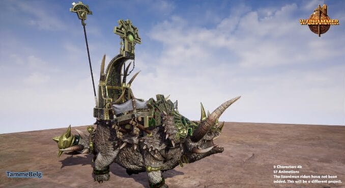Warhammer: Lizardmen – Stegadon download