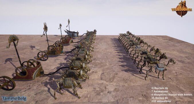 Warhammer: Tomb Kings – Skeleton Steed download