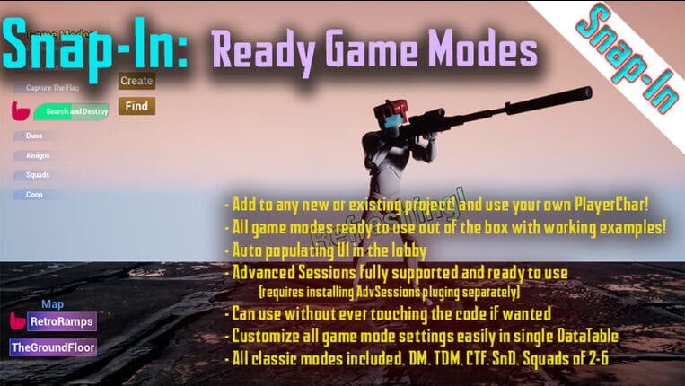 Snap In Ready Game Modes download