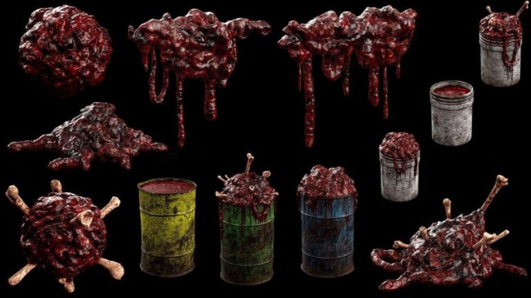 Gore & Horror Props Megapack download