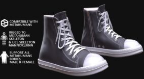 Sneakers – All MH Bodies & UE5 Skeletons – Rigged download