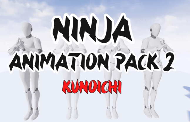Ninja Animation Pack 2 – Kunoichi download
