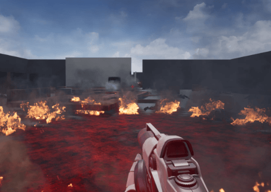 Flamethrower With Flame Propagation download