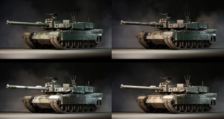 K2 Black Panther – Advanced Tank Blueprint download