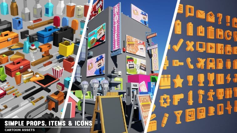 Simple Props Items and Icons download